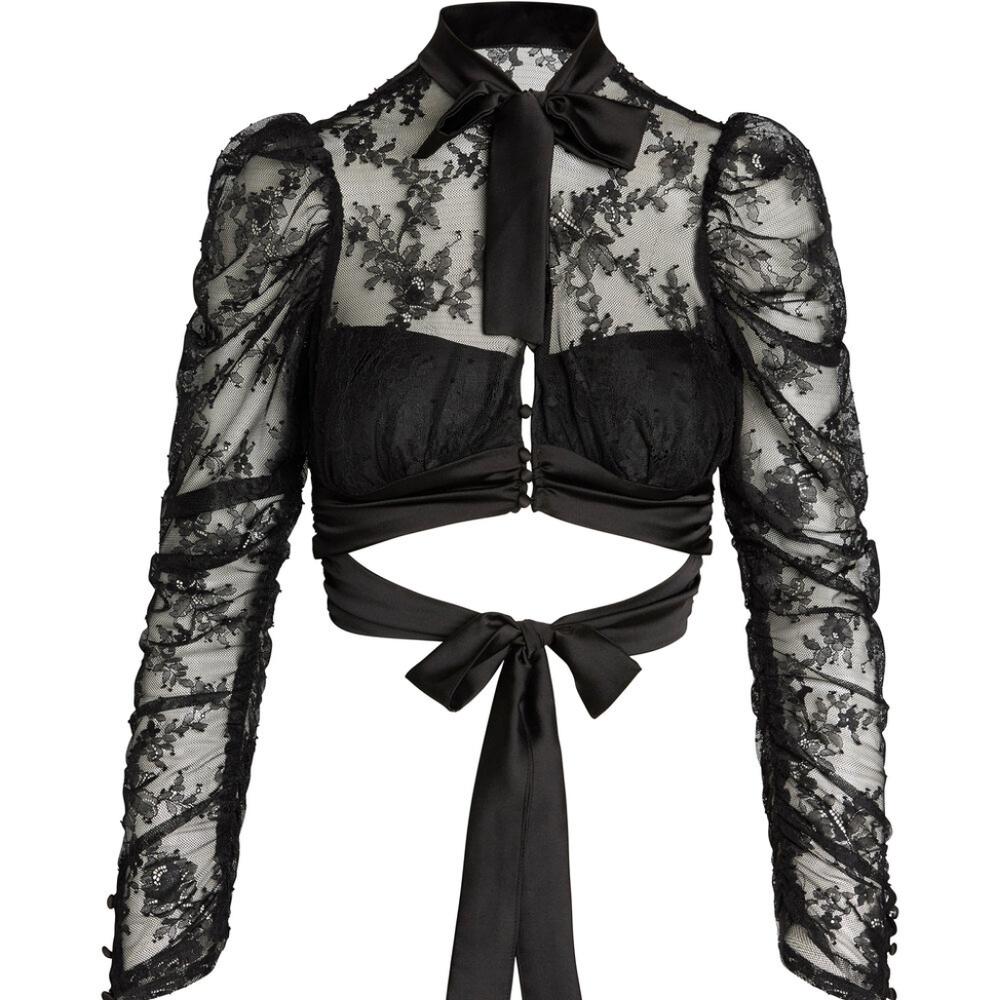 For Love and Lemons Farrah Button-Up Blouse